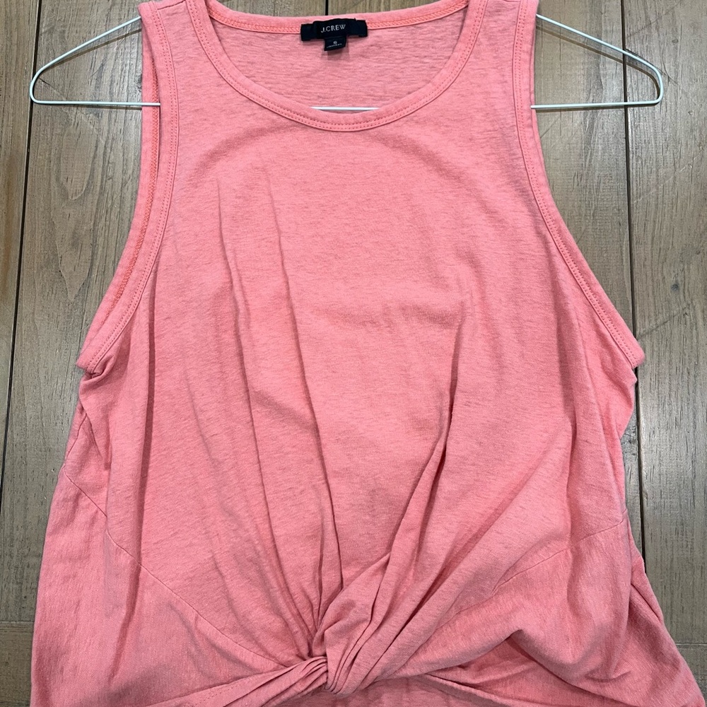 J. Crew Women's Coral Tank Top Pink Size Small